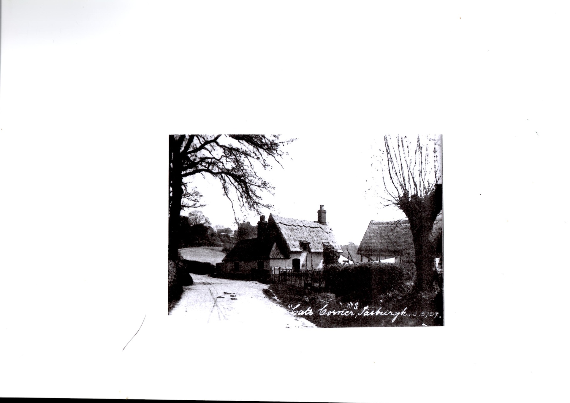 Church Hill demolished cottage